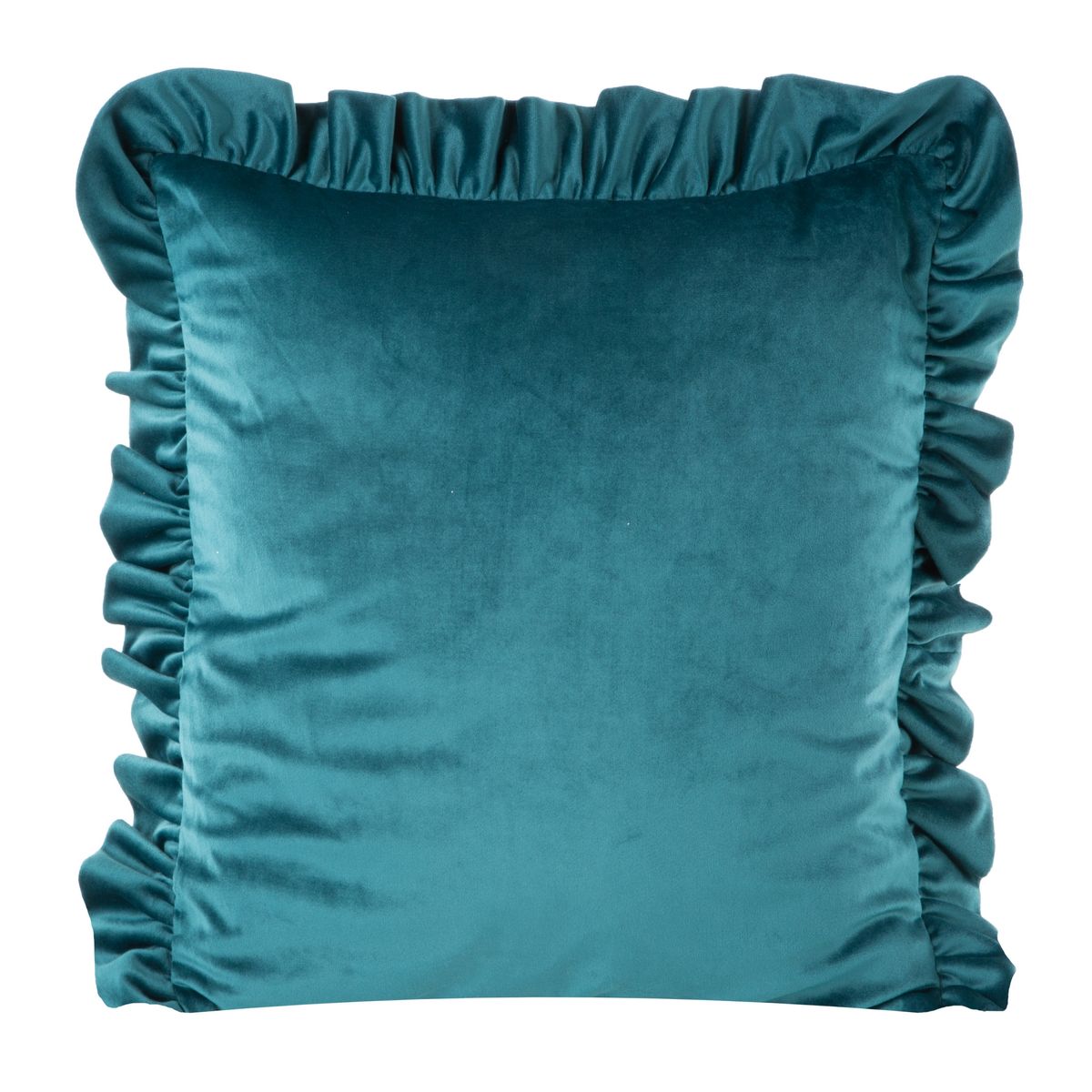 Obliečka na vankúšik 45x45 VELVET 25 tyrkysová