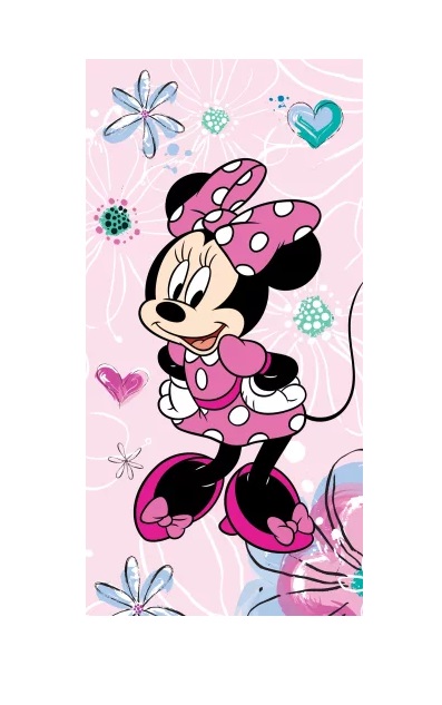 Detská osuška 70x140 MINNIE pink