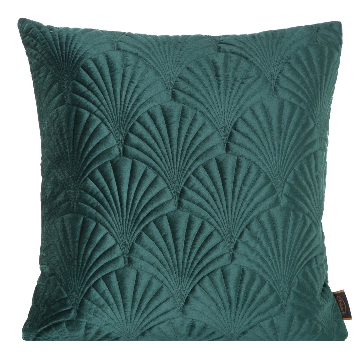 Obliečka na vankúšik 45x45 RIA 02 tmavozelená