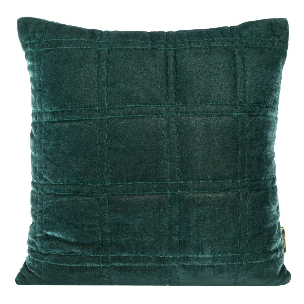 Obliečka na vankúšik 45x45 KRISTIN 02 tmavá mätová
