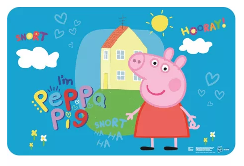 Prestieranie PEPPA PIG na modrom