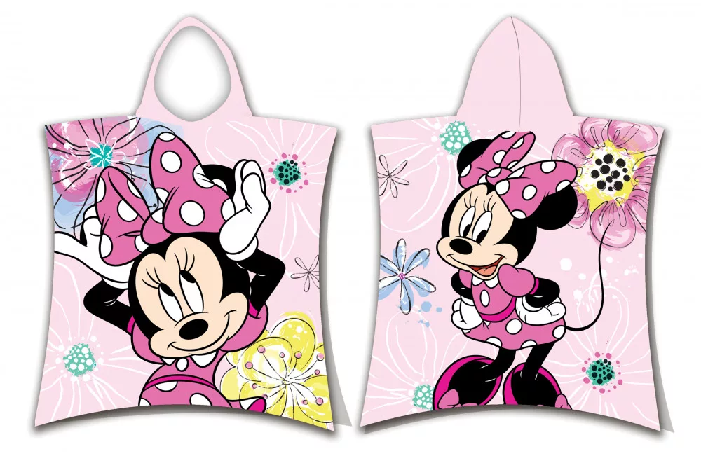 Detské pončo 50x115 MINNIE