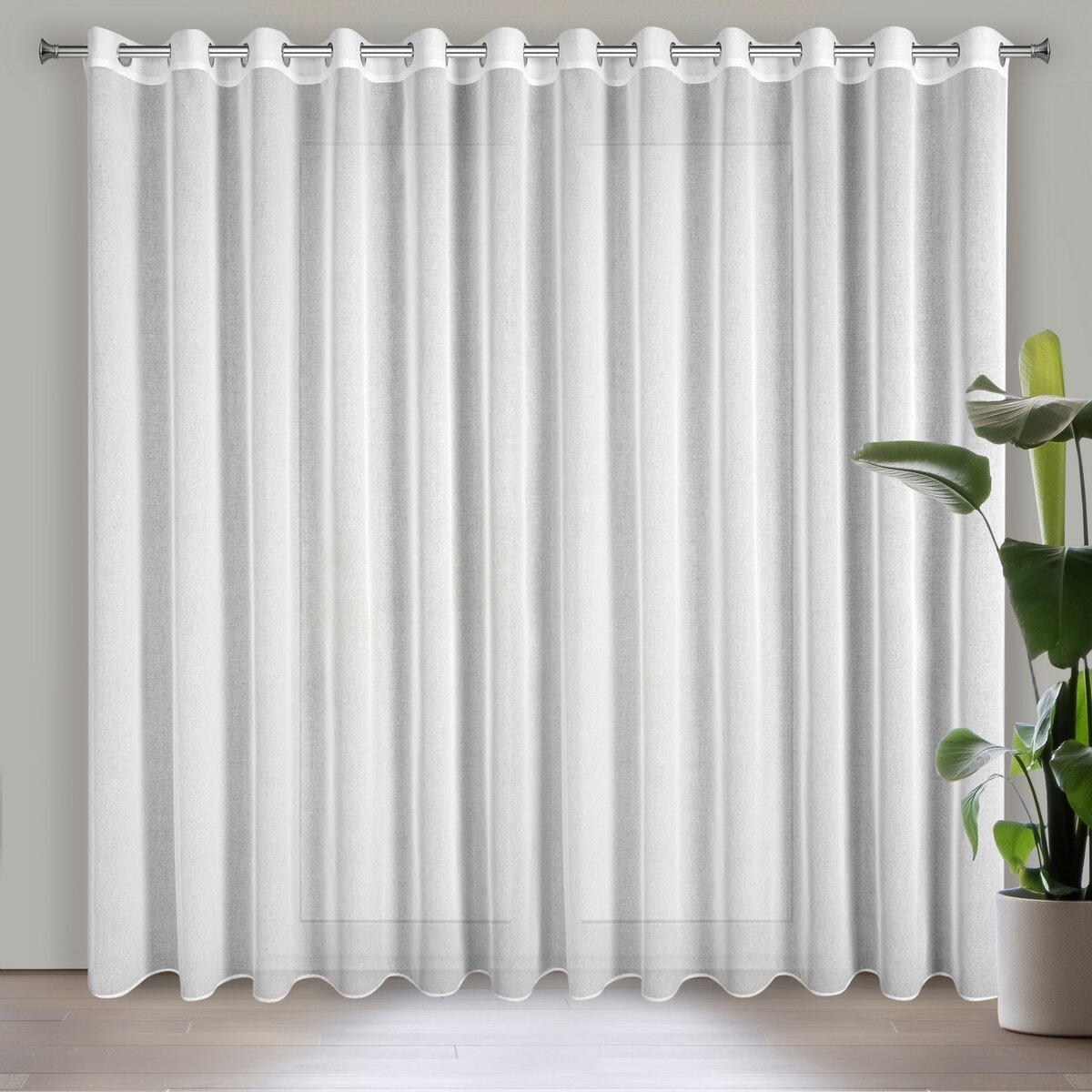 Záclona 300x250 MARGO biela