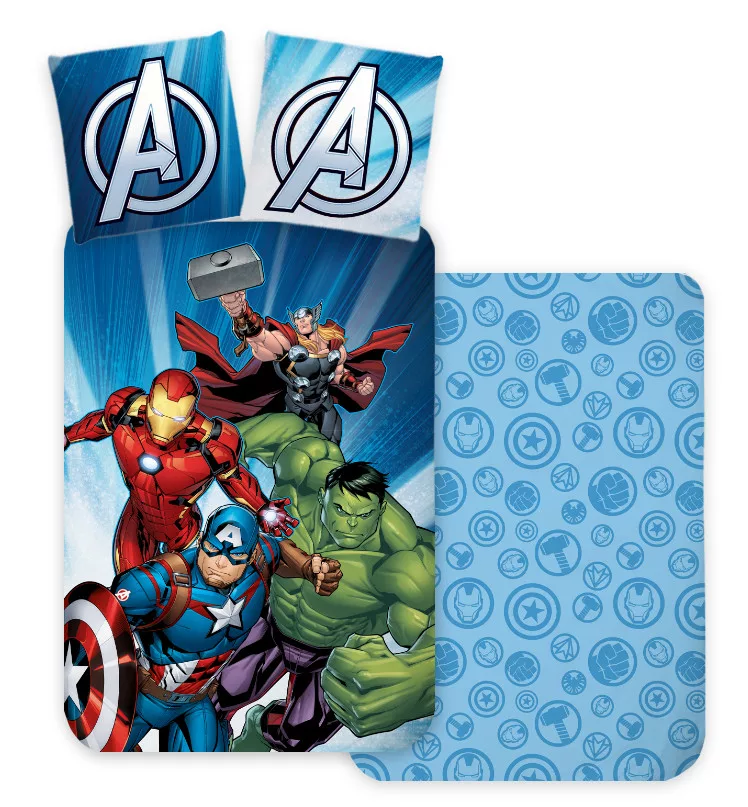Detské obliečky do postieľky 100x135 AVENGERS 01
