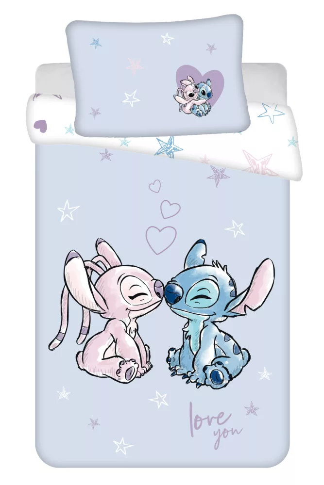 Obliečky do postieľky 100x135 LILO A STITCH