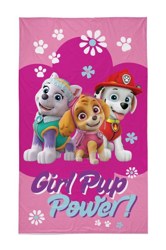 Detský uterák 30x50 PAW PATROL ružová