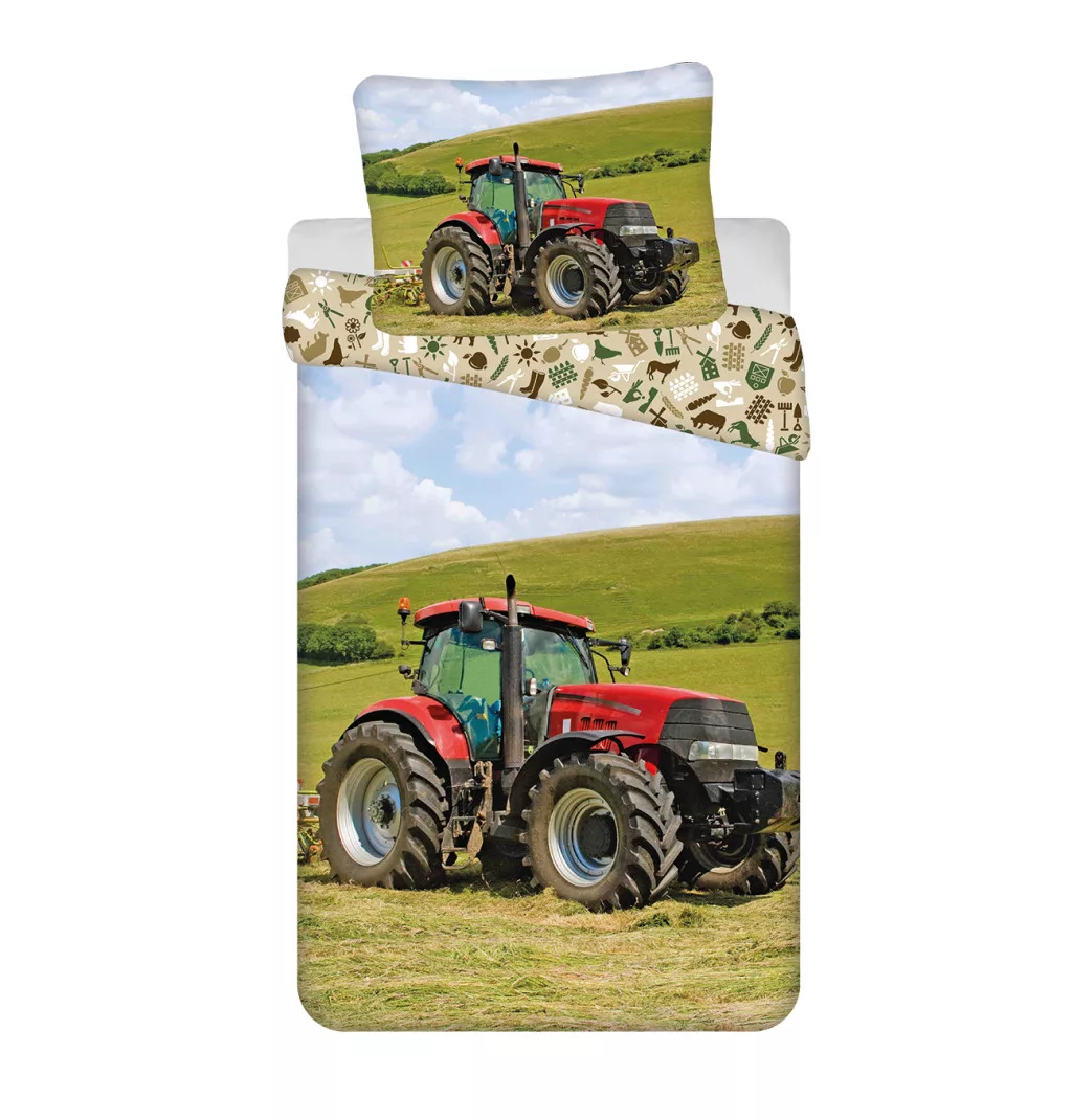 Obliečky 140x200 TRAKTOR v teréne