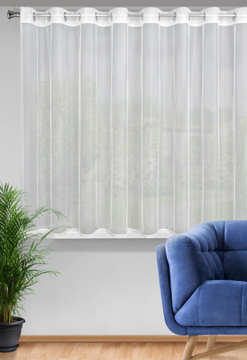 Záclona 300x145 MAYA biela