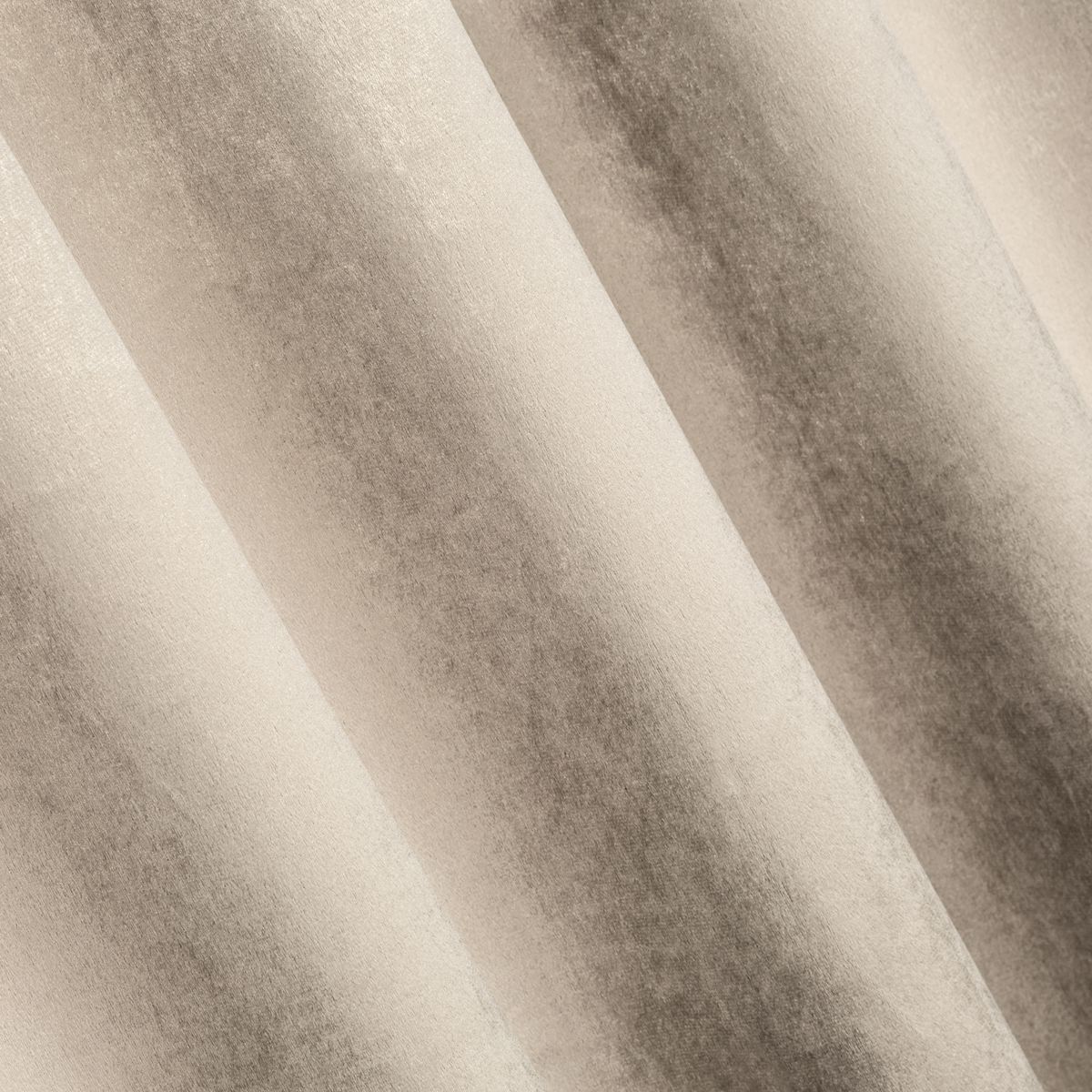 Zamatový záves 140x270 SAMANTA béžová - páska