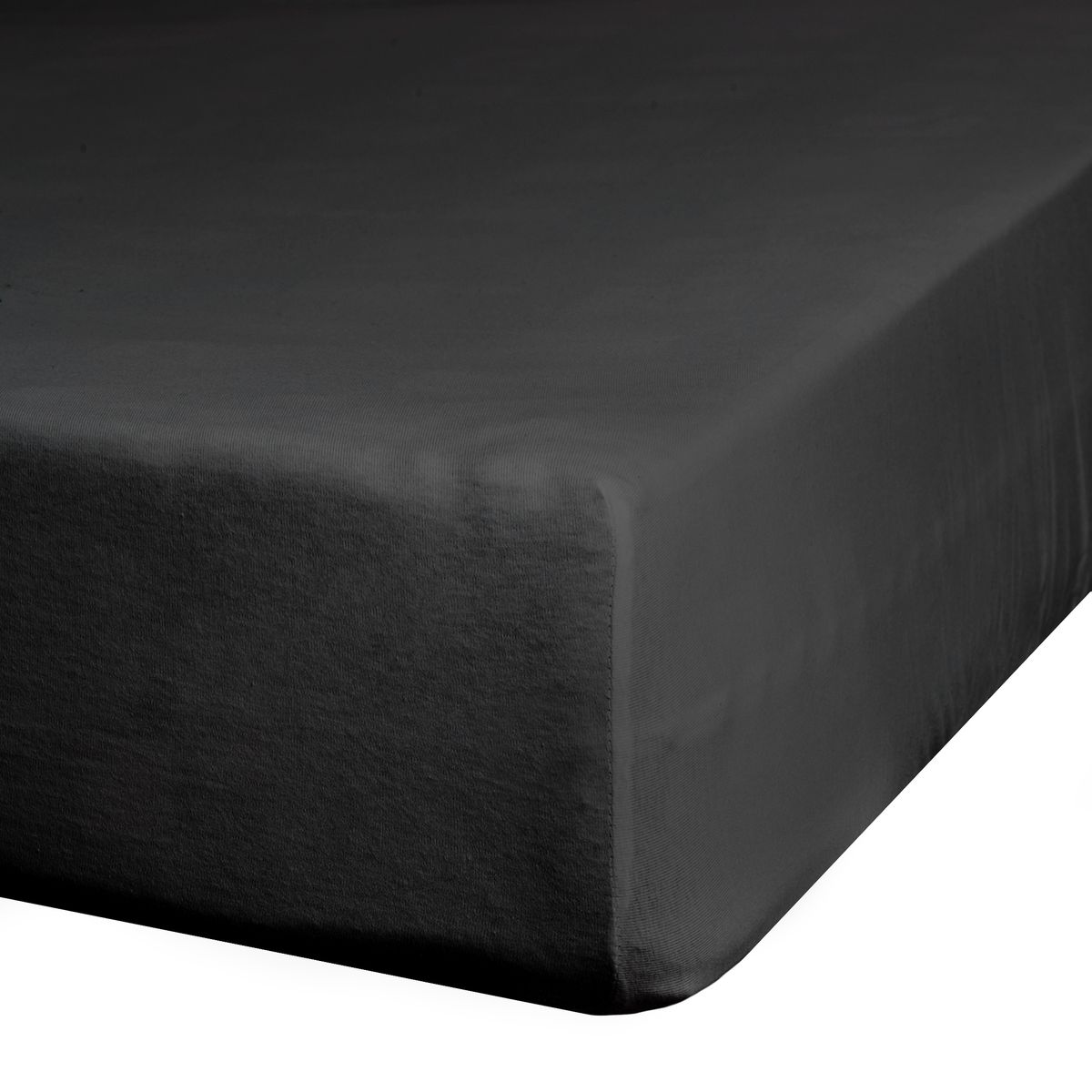 Jersey plachta 220x200+30cm Čierna