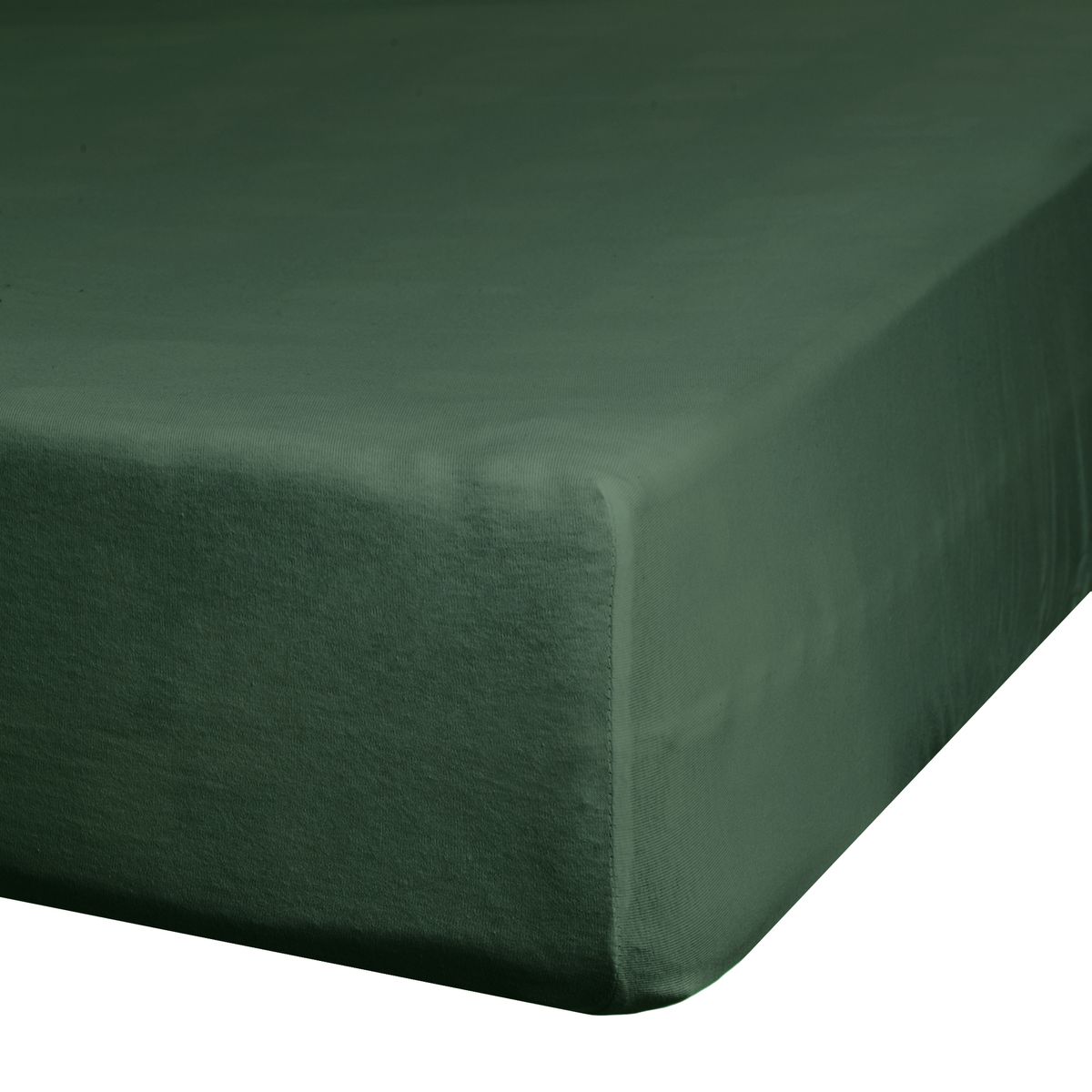 Saténová plachta 140x200+30cm NOVA 03 tmavozelená