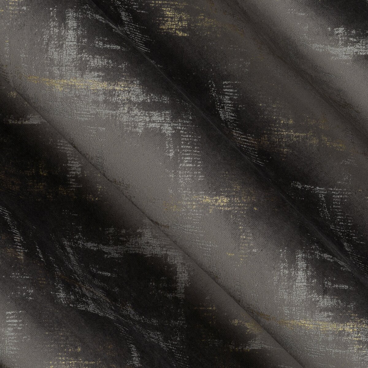 Zamatový záves 140x270 ADRIA grafitová - páska