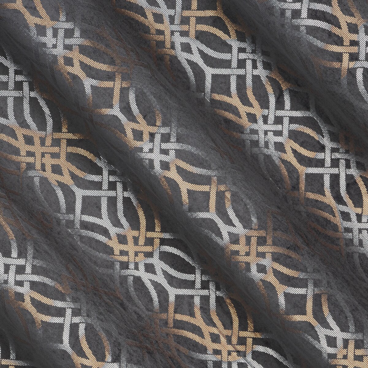 Zamatový záves 140x250 ARETA šedá