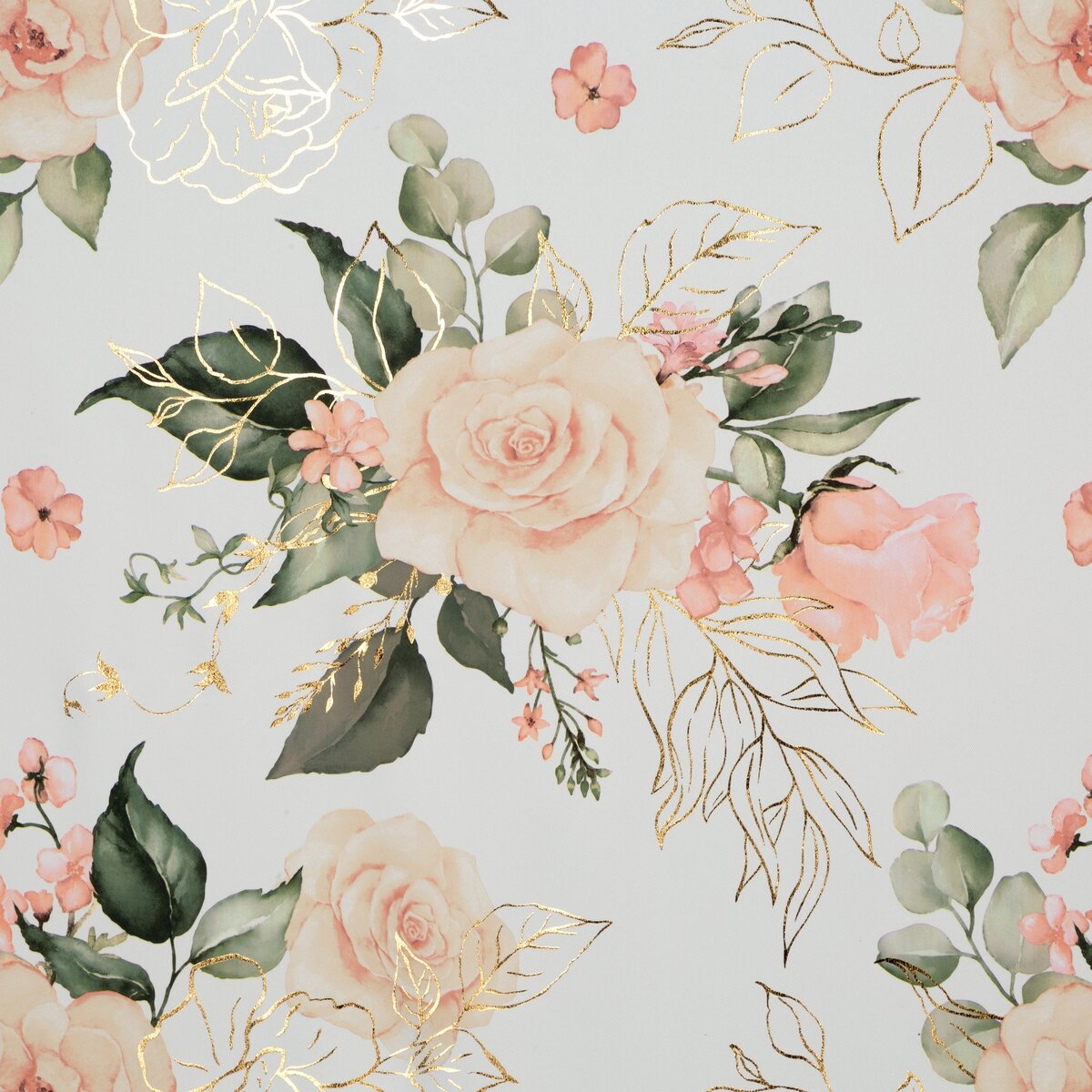 Zatemňujúci záves 135x250 ROSE biela