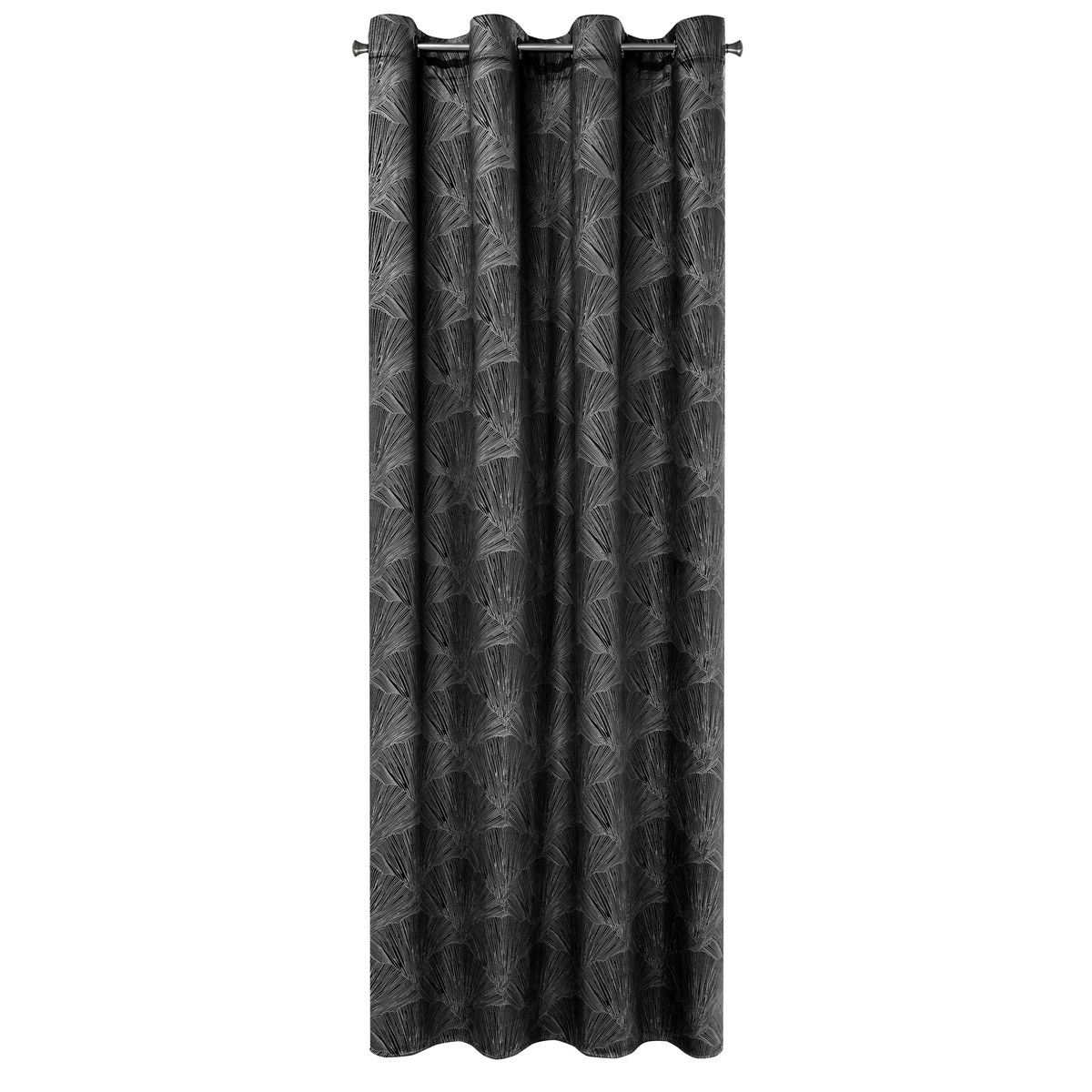 Zamatový záves 140x250 GOJA čierna