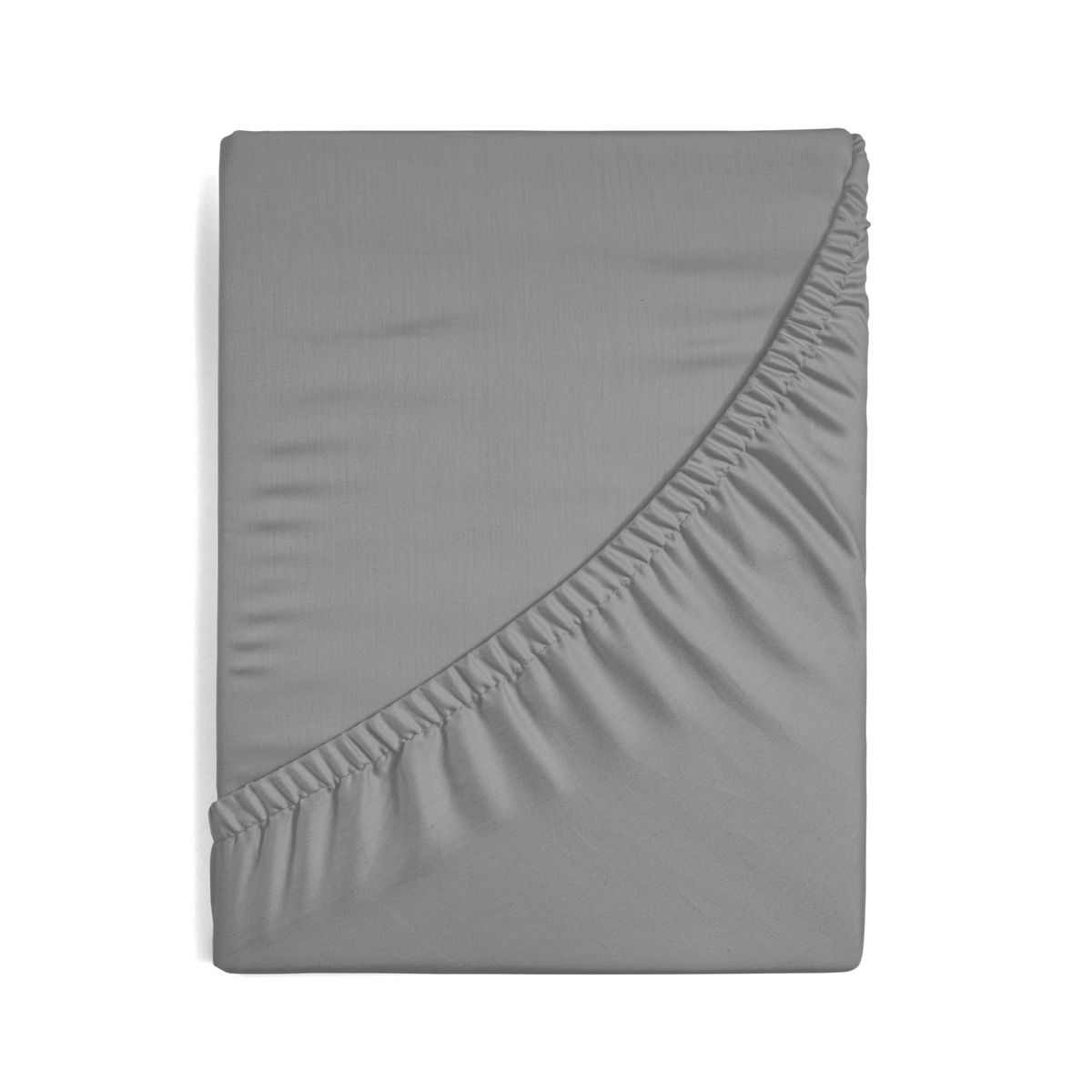 Saténová plachta 140x200+30cm NOVA 03 tmavošedá