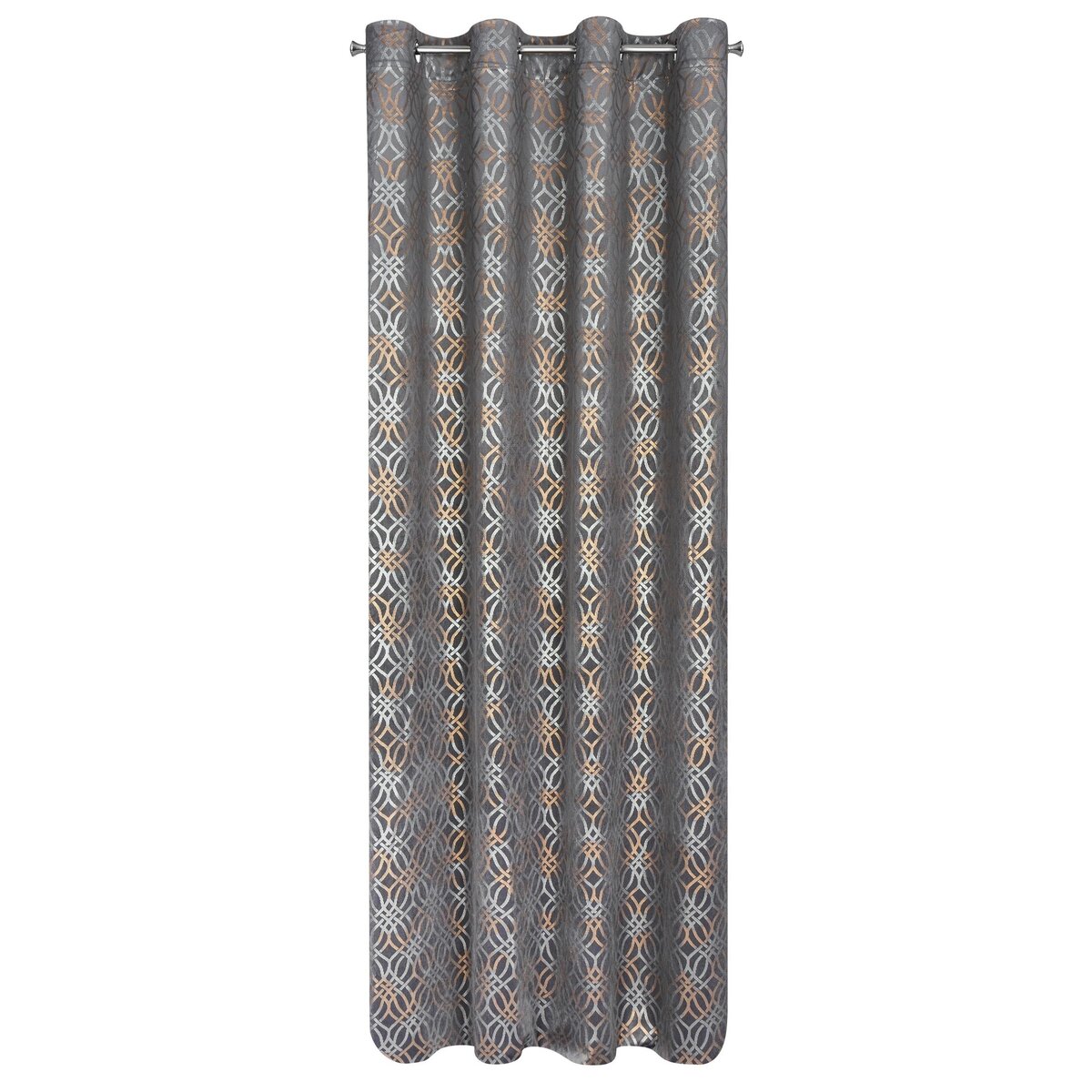 Zamatový záves 140x250 ARETA šedá