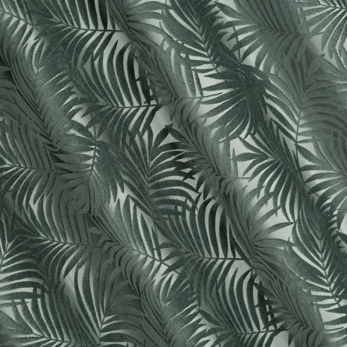 Zamatový záves 140x250 LIVIA tmavá mätová