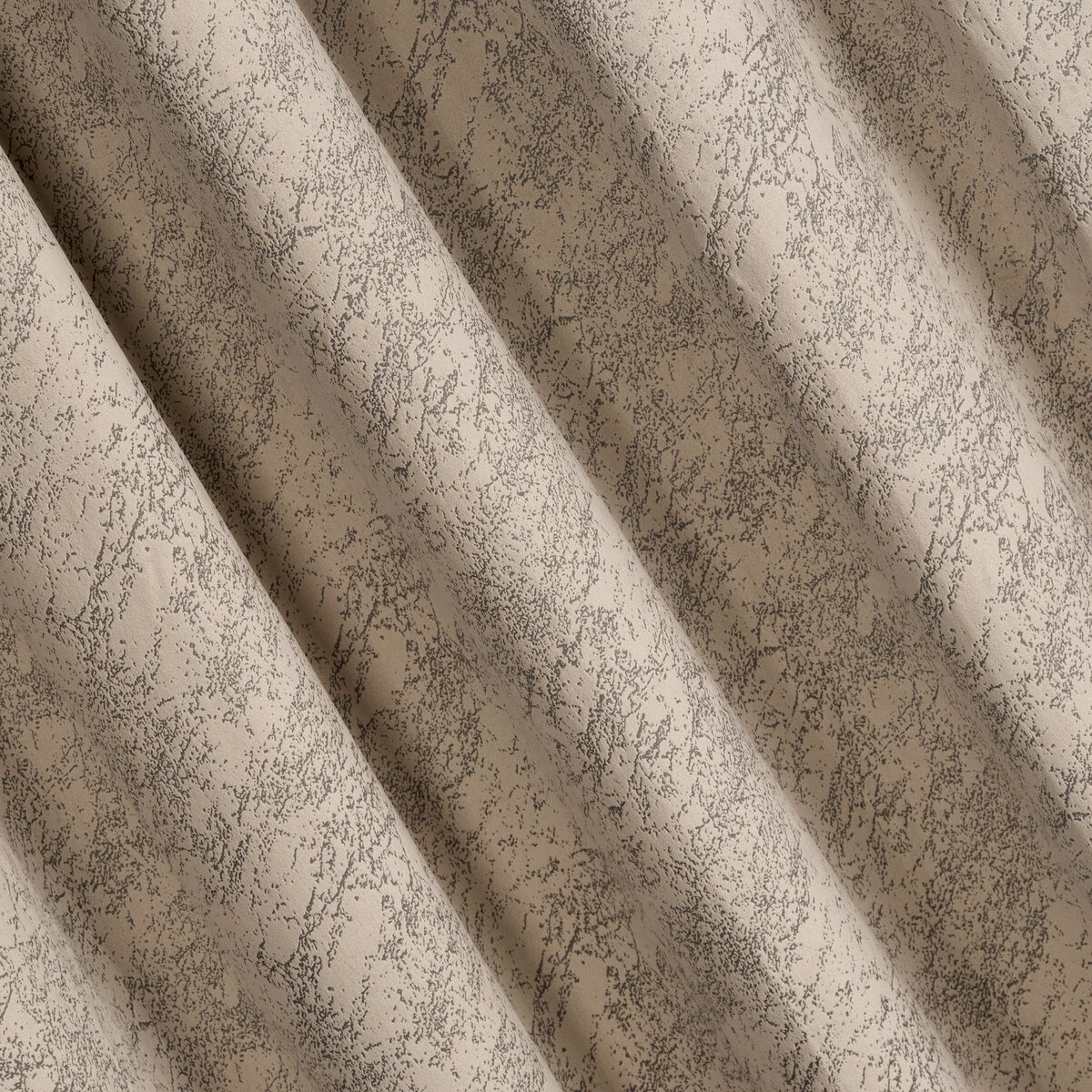 Zamatový záves 140x270 RIVA tmavobéžová - páska