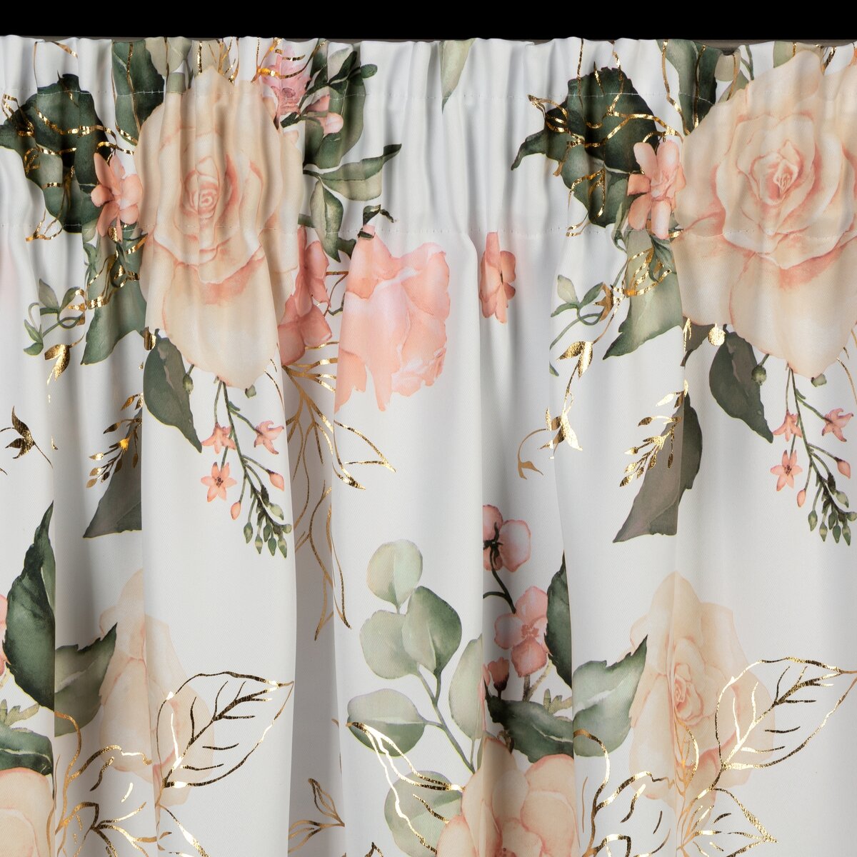 Zatemňujúci záves 135x250 ROSE biela