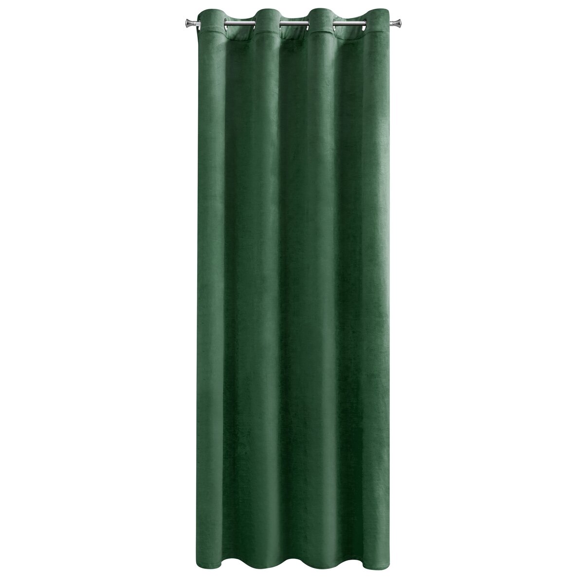 Zamatový záves 140x250 ROSA tmavá zelená