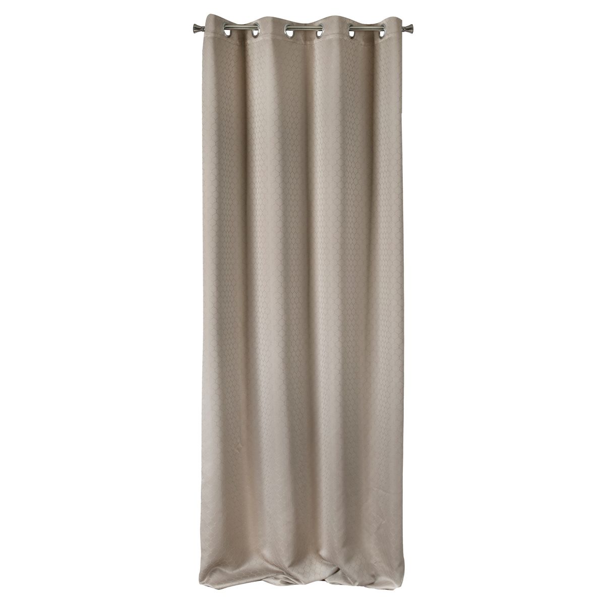 Záves 135x250 RIVET kávový