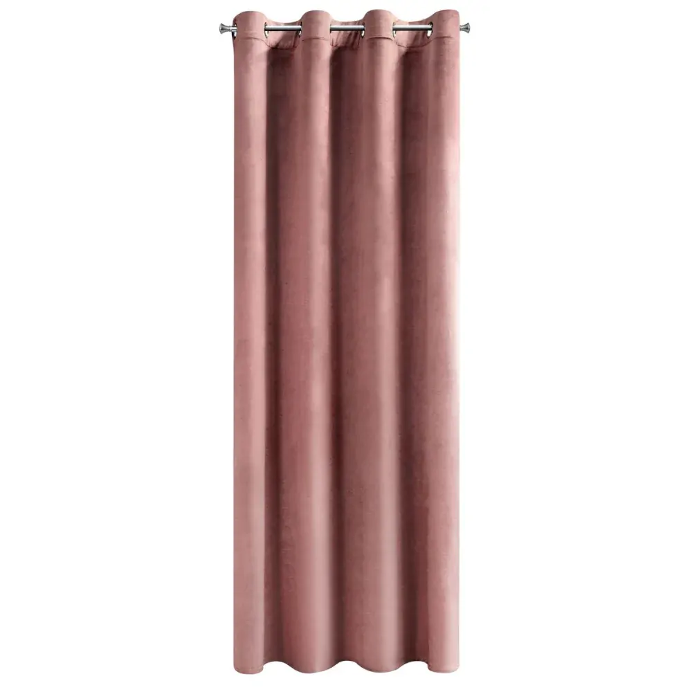 Zamatový záves 140x250 ROSA ružová