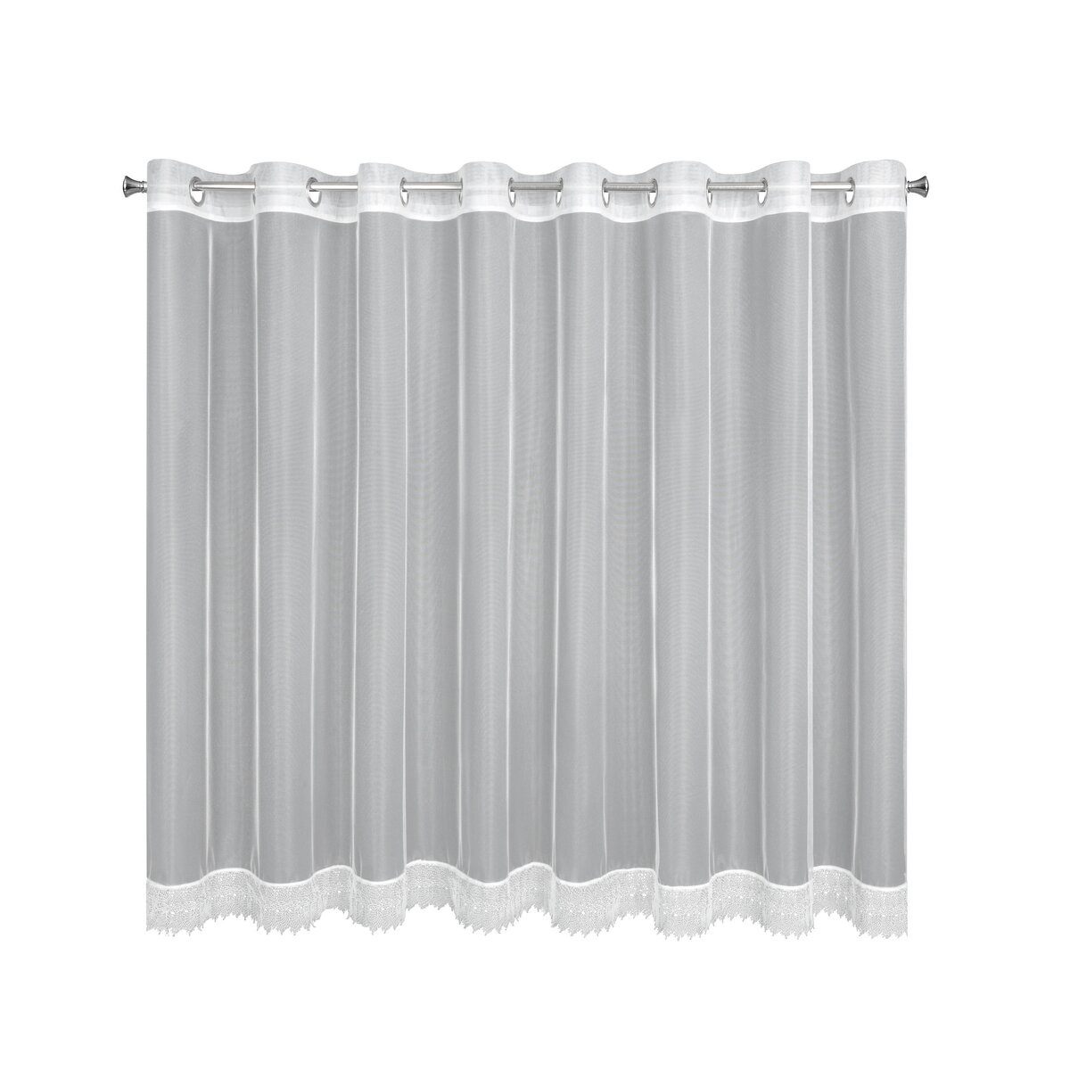 Záclona 400x145 SARI biela