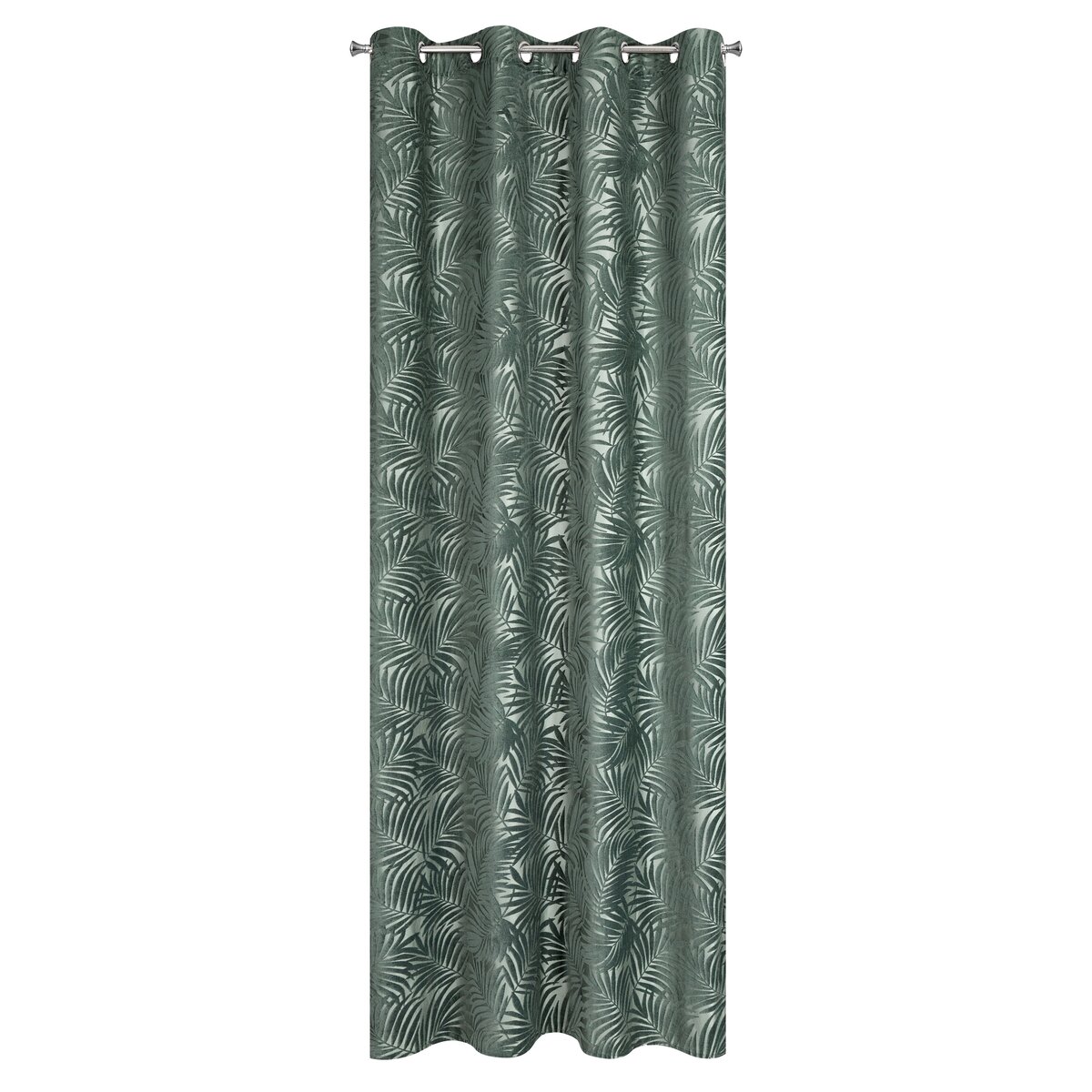 Zamatový záves 140x250 LIVIA tmavá mätová