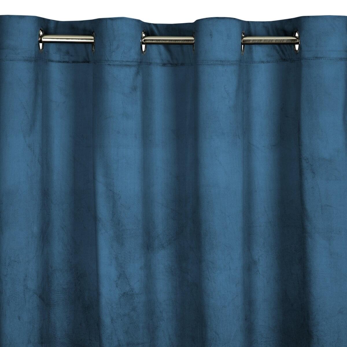 Zamatový záves 140x250 GINA granátová